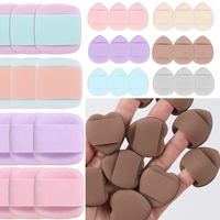 Fabricant à faible MOQ, nouveau mini applicateur de maquillage en forme de doigt, sans latex, lavable, correcteur de teint, poudre de maquillage non latex, applicateur de poudre en forme de doigt