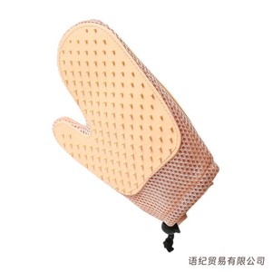Gants de toilettage pour animaux Cool Claw, double face, massage TPR, élimination des poils pour chats et chiens, soins de bain - Product Image 5