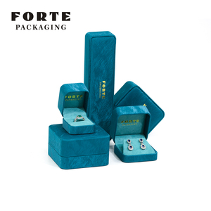 FORTE Elegant Custom Logo Rings Display High Quality Pendants <b>Earring</b> Boxes Simple Jewelry Packaging <b>Box</b> - Product Image 3