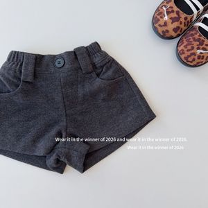 Pantaloncini invernali da ragazza in lana <span class=keywords><strong>neri</strong></span> e grigi, caldi, per bambine 2-9 anni - Product Image 5