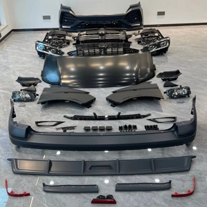 Kit di Conversione da <span class=keywords><strong>VW</strong></span> T5 <span class=keywords><strong>T6</strong></span> a <span class=keywords><strong>T6</strong></span>.1 per Volkswagen Multivan Caravelle, Paraurti Anteriore e Posteriore, Griglia, Set Fari LED - Product Image 4