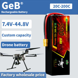 Lithium Polymer Batteries7.4v 11.1v 14.8v 22.2v 2s 3s 4s 6s Rc <strong>Lipo</strong> <strong>Battery</strong> 2200 Mah 5000mah 5200mah 5500mah Custom <strong>Lipo</strong> <strong>Battery</strong> - Product Image 1