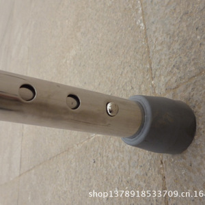 Déambulateur pliable à quatre roues en acier inoxydable pour personnes âgées, dispositif d'exercice de rééducation, plusieurs spécifications - Product Image 4