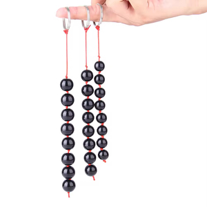 HOT Selling Glass Pull Ball Anal <b>Plug</b> g Spot Set of 3 Small/<b>Medium</b>/Large for Men or Women Gay <b>Butt</b> <b>Plug</b> Prostate Supplier - Product Image 2