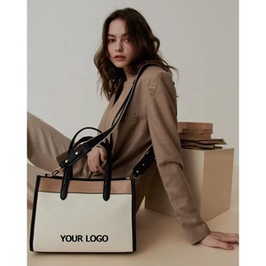 Sacs à main pour femmes de luxe chinois, sacs à main décontractés de créateurs, nouveaux sacs à main en toile de haute qualité, cuir végétalien, <span class=keywords><strong>marque</strong></span> personnalisée, sacs fourre-tout pour femmes - Product Image 2