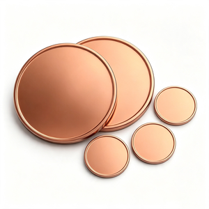 Koin Tembaga Murni .999 Buatan Khusus, Bulat, Padat, Kosong, Dapat Dicetak UV, 1 2 5 10 oz, Dilengkapi Kapsul - Product Image 2