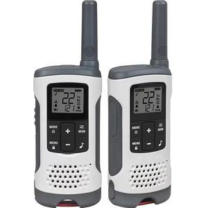 <span class=keywords><strong>Walkie</strong></span> <span class=keywords><strong>Talkie</strong></span> Impermeable Motorola T260, Paquete Doble con Cargador Dual, Licencia Gratis <span class=keywords><strong>PMR446</strong></span> Radio Bidireccional para Uso en Exteriores - Product Image 1