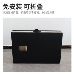 Camilla de Masaje Portátil Reforzada de Seis Patas con Diseño Plegable para Servicios de Belleza, Cuerpo y Tatuajes - Product Image 4