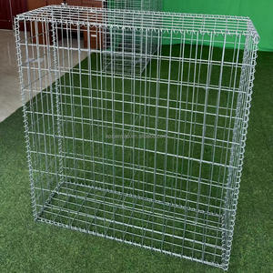 High Quality Galvanized <strong>Steel</strong> Welded <strong>Gabion</strong> Retaining Wall Stone Cage Mesh Wall Retainer <strong>Gabion</strong> Landscape for Garden Rocks Box - Product Image 4