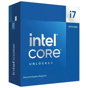 Profession elle Core-CPU i7-14700KF 14. Generation LGA1700 3,4 GHz 20 Core 28 Threads Computer prozessor für Desktop