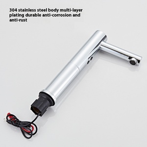 Hlk Tùy Chỉnh Thép Không Gỉ Cảm Biến Vòi Nước Cảm Ứng Tay Miễn Phí Bồn Rửa Nước Tap Thông Minh Hồng Ngoại Tự Động Vòi Nước Gốm Lỗ Duy Nhất - Product Image 6