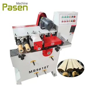 Smooth surface Wooden stick making machine Round rod milling machine Round pole milling machine