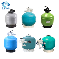 Système de filtration automatique à sable en fibre de verre de 400 à 1200 mm pour la filtration des piscines commerciales et les projets de traitement de l'eau