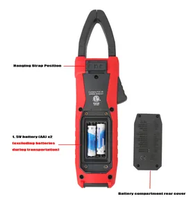 Multimètre à pince numérique UNI-T UT219PV Bluetooth 1500V 2500V, ampèremètre, voltmètre, testeur photovoltaïque LPF - Product Image 4