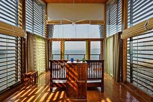 Cabañas de madera de diseño llamativo para uso doméstico, modernas y icónicas suites de lujo para hoteles frente al mar - Product Image 5