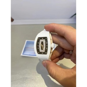 Reloj Mecánico Automático de Lujo y Exquisito 0701 con Movimiento Esqueletizado a Rayas, Correa de Goma, Brújula y Resistencia al Agua - Product Image 2