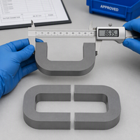 Noyau en fer de type CD sur mesure à faible fuite magnétique pour instruments de mesure de précision