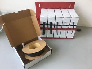 DEEM pipa panas menyusut, pembungkus kustom fleksibel tahan api 200 buah tabung panas menyusut bahan PE - Product Image 6