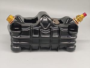 Piezas de Motocicleta CNC, Caliper de Freno de Alto Rendimiento de Aleación de Aluminio CNC al por Mayor, Edición de Carreras con Rotor Grande - Product Image 6