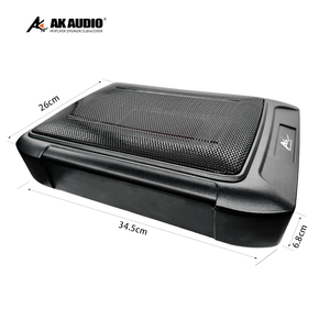Subwoofer <span class=keywords><strong>de</strong></span> aluminio ultrafino <span class=keywords><strong>de</strong></span> 8*12 pulgadas para debajo del asiento, subwoofer <span class=keywords><strong>de</strong></span> graves para coche, activo, Delgado - Product Image 5