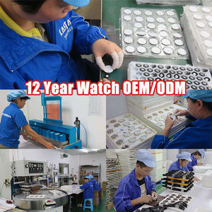 맞춤형 로고 제작 중국산 야광 스테인리스 스틸 시계 다이얼, 개인 브랜드 디자인 쿼츠 시계 제조업체 - Product Image 5