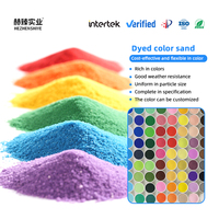 Sable coloré par usine de la Chine pour la couleur muti de bougie et d'enfants