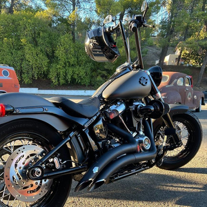 Marmitte di Scarico Big Radius 2-in-2 per Modelli Harley <span class=keywords><strong>Softail</strong></span>, Progettate per un Facile Upgrade Imbullonato - Product Image 6