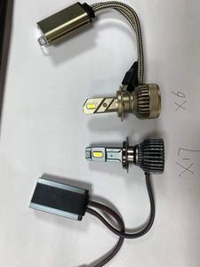 인도 시장에서 잘 팔리는 X6 자동차 LED 헤드라이트 45W/벌브, 90W/세트 5000루멘 캔버스 맞춤형 자동차 LED 헤드라이트 고급형 - Product Image 3