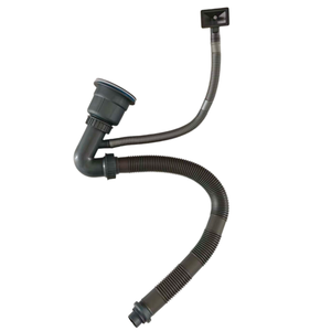 Égouttoir et tuyau modernes pour évier simple de cuisine et d'hôtel, accessoire de vidange d'évier, filtre de vidange en V, <span class=keywords><strong>bouchon</strong></span> de vidange, tamis NANO Gold - Product Image 5