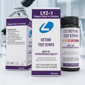 Prueba de Cetonas LYZ Manufactured Ketonaz, 100 Unidades - Product Image 1