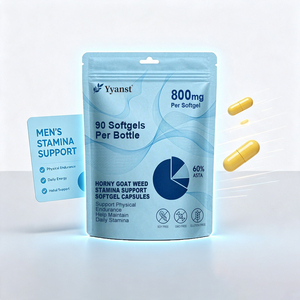 Extrait de Horny Goat Weed en gélules molles 800mg 90pcs – Soutient l'endurance physique et maintient la vitalité quotidienne pour les hommes actifs - Product Image 2