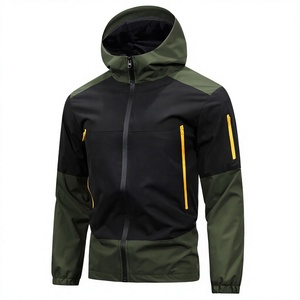 Chaqueta Bomber Deportiva y Casual para Hombre, de Invierno, Resistente al Viento, con Capucha, Cierre de Cremallera, Reversible, Corte Holgado, Tela de Lona - Product Image 2