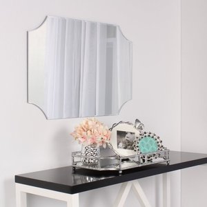 Bandeja de almacenamiento de metal para servir, espejo de hierro rústico de lujo, Rectangular, moderno y decorativo - Product Image 5