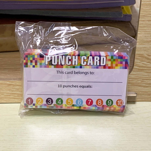 ขายส่งจากโรงงาน แพ็ค 50 ใบ การ์ดสะสมคะแนนส่งเสริมการเรียนภาษาอังกฤษ การ์ดสะสมคะแนนนักเรียนแบบเขียนมือ - Product Image 6