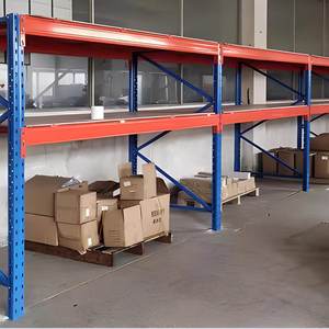 Support de palette en métal robuste de 6 mètres de haut Rayonnage en fer antirouille à 5 couches pour le stockage en entrepôt pour garages - Product Image 2