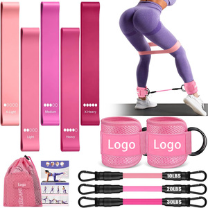 Bande de Résistance Élastique Personnalisée pour Yoga, Sport et Exercice – Mini-Bande en Boucle pour Gym et Fitness - Product Image 1