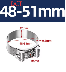 ที่หนีบท่อที-โบลต์สแตนเลสสำหรับงานหนัก ISO9001:2015 <span class=keywords><strong>ISO14000</strong></span> TS16949อุตสาหกรรมที่ได้รับการรับรอง201 304 316ที่หนีบขนาด - Product Image 4
