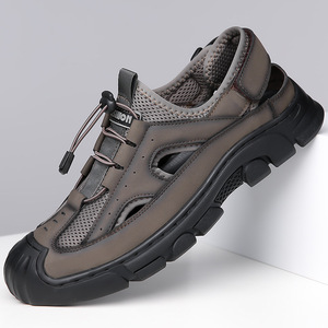 Men Mesh Closed Toe <b>Water</b> <b>Shoes</b> Summer Anti Slip Beach Outdoor Hiking <b>Shoes</b> - Product Image 1
