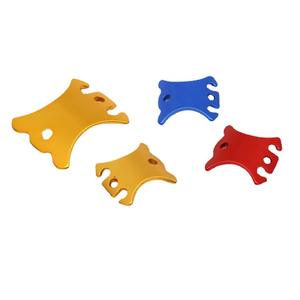 Xingda Trousse de cordes de maintien portables pour camping en extérieur, avec pince de fixation réglable en alliage d'aluminium à boucle coquille de tortue pour cordes coupe-vent - Product Image 4