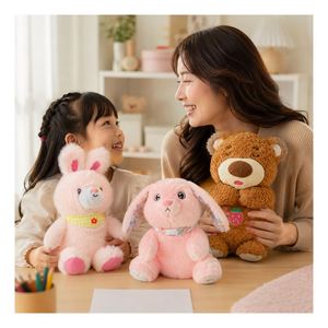 High Quality AI Dog Stuffed Animal Talking Assistant Touch Sensor Wireless App Controlled Emotional Support Plush Toy - Product Image 4