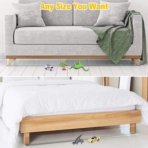 Bloqueador Debajo de la Cama para Mascotas, Perros, 3.9 Pulgadas de Alto, Bloqueador de Juguetes, Bloqueador de Espacios Debajo del Sofá o la Cama para Evitar que las Cosas se Caigan - Product Image 4