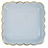 Vaisselle jetable en papier sur mesure, pour fête de noël, 32 pièces