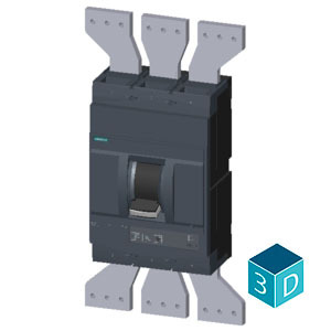 Disjoncteur à boîtier moulé SENTRON 3VA2 3VA2612-5HL32-0AA appliqué aux systèmes de distribution basse tension intelligents - Product Image 3