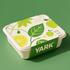 กล่องเก็บรักษาผักผลไม้สำหรับอาหารฟาสต์ฟู้ดแบบกำหนดเอง บรรจุภัณฑ์แบบปลอกกระดาษแข็ง 350 แกรม - Product Image 5