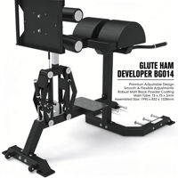 VIGFIT Équipement de musculation des fessiers : Appareil complet pour Hip Thrust, Glute Drive, Kickback et Butt Lift – Machine d'entraînement de fitness pour la gym