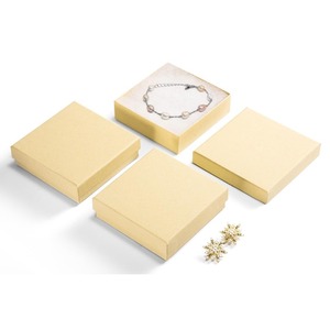 Jewelry <b>gift</b> <b>box</b>, <b>small</b> frosted <b>gift</b> <b>box</b> with lid, customizable according to demand - Product Image 1