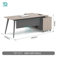 Nouveau Design en bois bureau ordinateur employé confortable pour le travail à domicile entreprise personnel taille 2 4 6 8 personne poste de travail travail