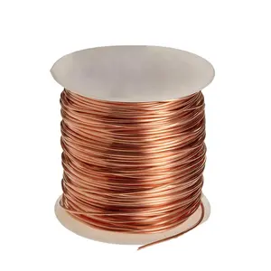Alambre de cobre sólido puro 99.9%/alambre de cobre esmaltado