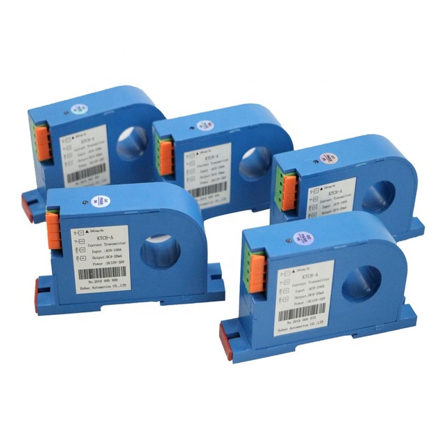 Manufacturer China Din Rail 0-50A Open Loop Hall Current Transducer Output 4-20MA AC/DC Currency Transmitter for Transformers