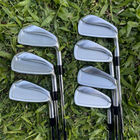 Ensemble de 7 clubs de golf en fer forgés de haute qualité # Ensemble de fers de golf 4-9 PW R/S en graphite/acier